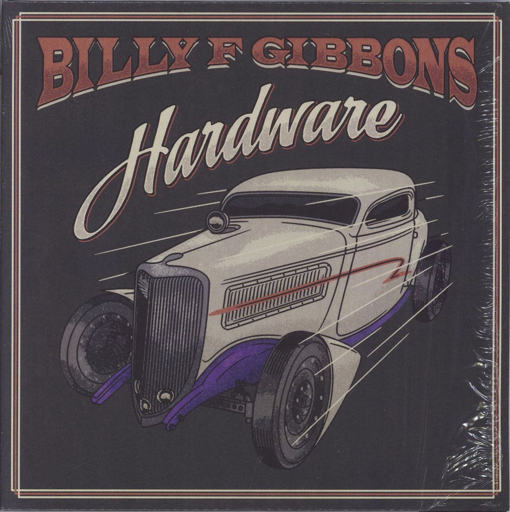 Billy F. Gibbons Hardware - Shrink UK vinyl LP album (LP record) 0888072232525