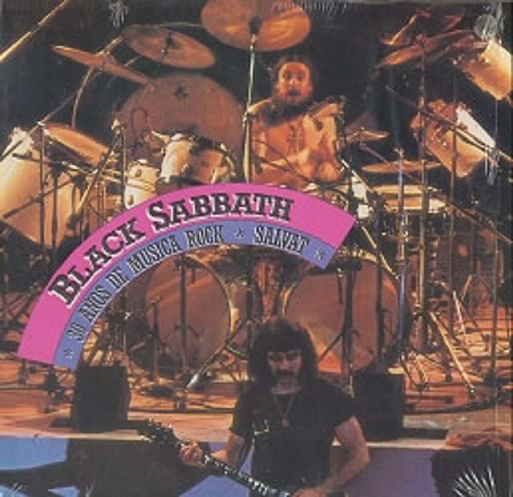 Black Sabbath 30 Anos De Musica Rock Mexican vinyl LP album (LP record) 822297-1