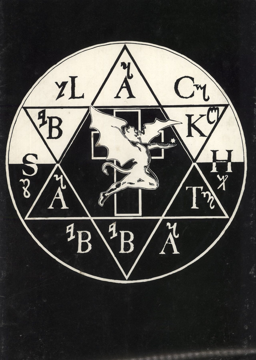 Black Sabbath Heaven & Hell - Logo cover - EX UK tour programme TOUR PROGRAMME