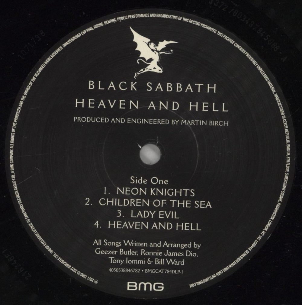 Black Sabbath Heaven And Hell - Remastered & Expanded Edition UK 2-LP vinyl record set (Double LP Album) BLK2LHE860918