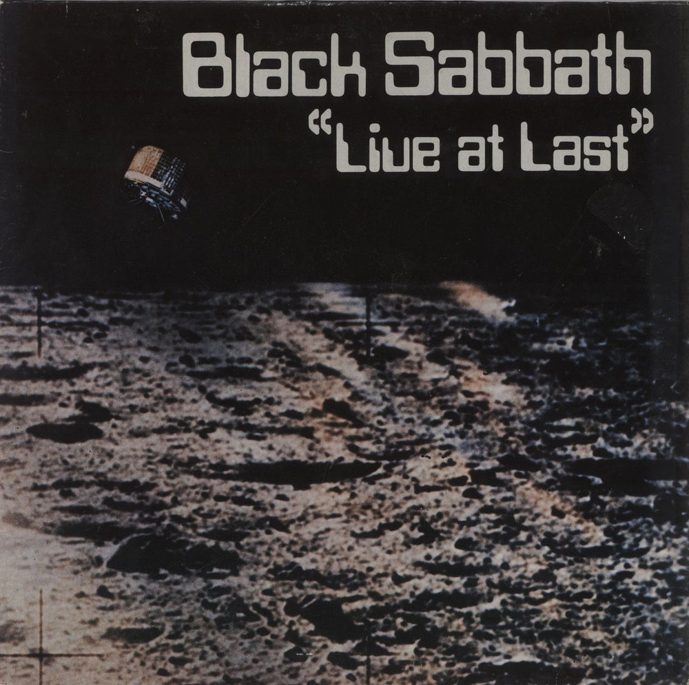 Black Sabbath Live At Last German vinyl LP album (LP record) BS001