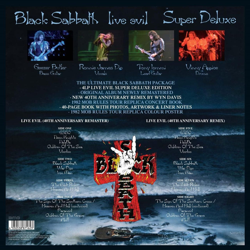 Black Sabbath Live Evil: Super Deluxe Edition - Sealed Box Set UK Vinyl Box Set 4050538871623