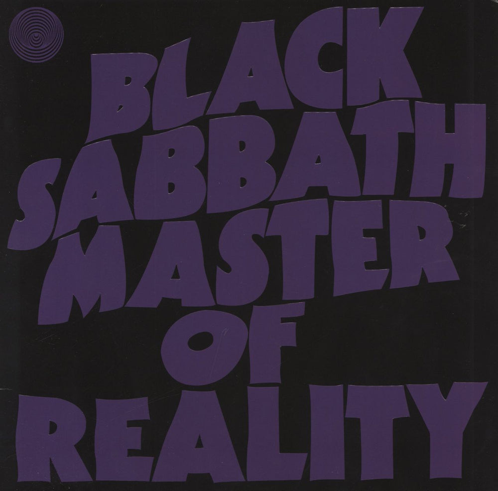 Black Sabbath Master Of Reality - 180gm - EX UK vinyl LP album (LP record) BMGRM055LP