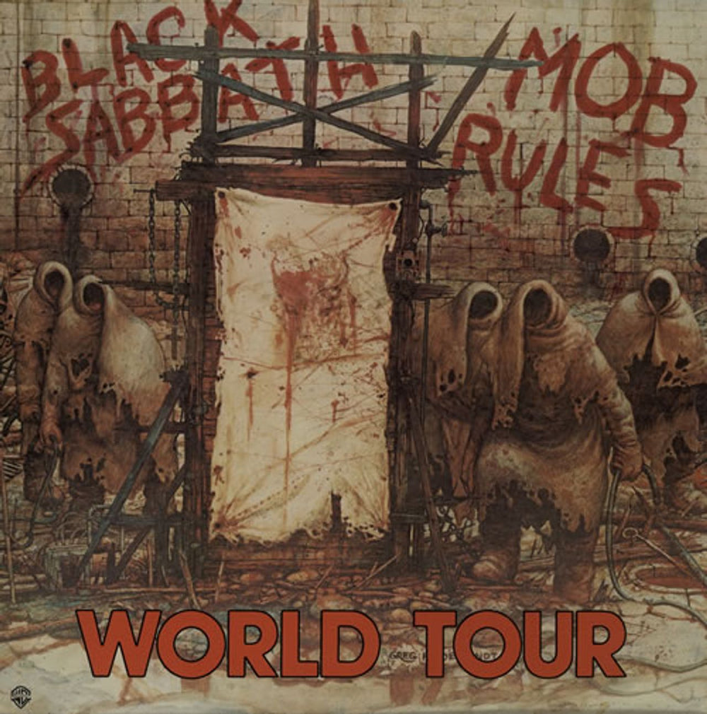 Black Sabbath Mob Rules World Tour Programme US tour programme TOUR PROGRAMME