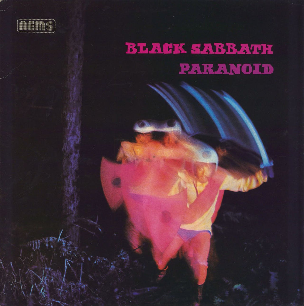 Black Sabbath Paranoid Dutch vinyl LP album (LP record) NEL6003