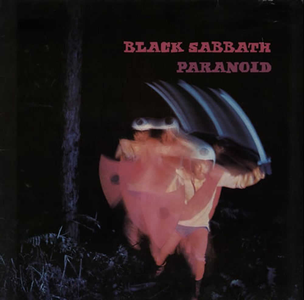 Black Sabbath Paranoid German vinyl LP album (LP record) NEL6003