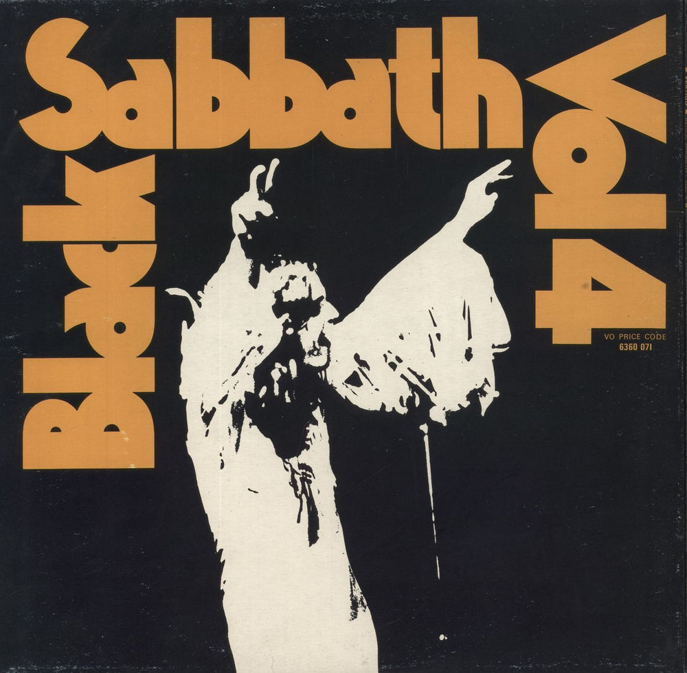 Black Sabbath Vol. 4 - 1st - EX UK vinyl LP album (LP record)