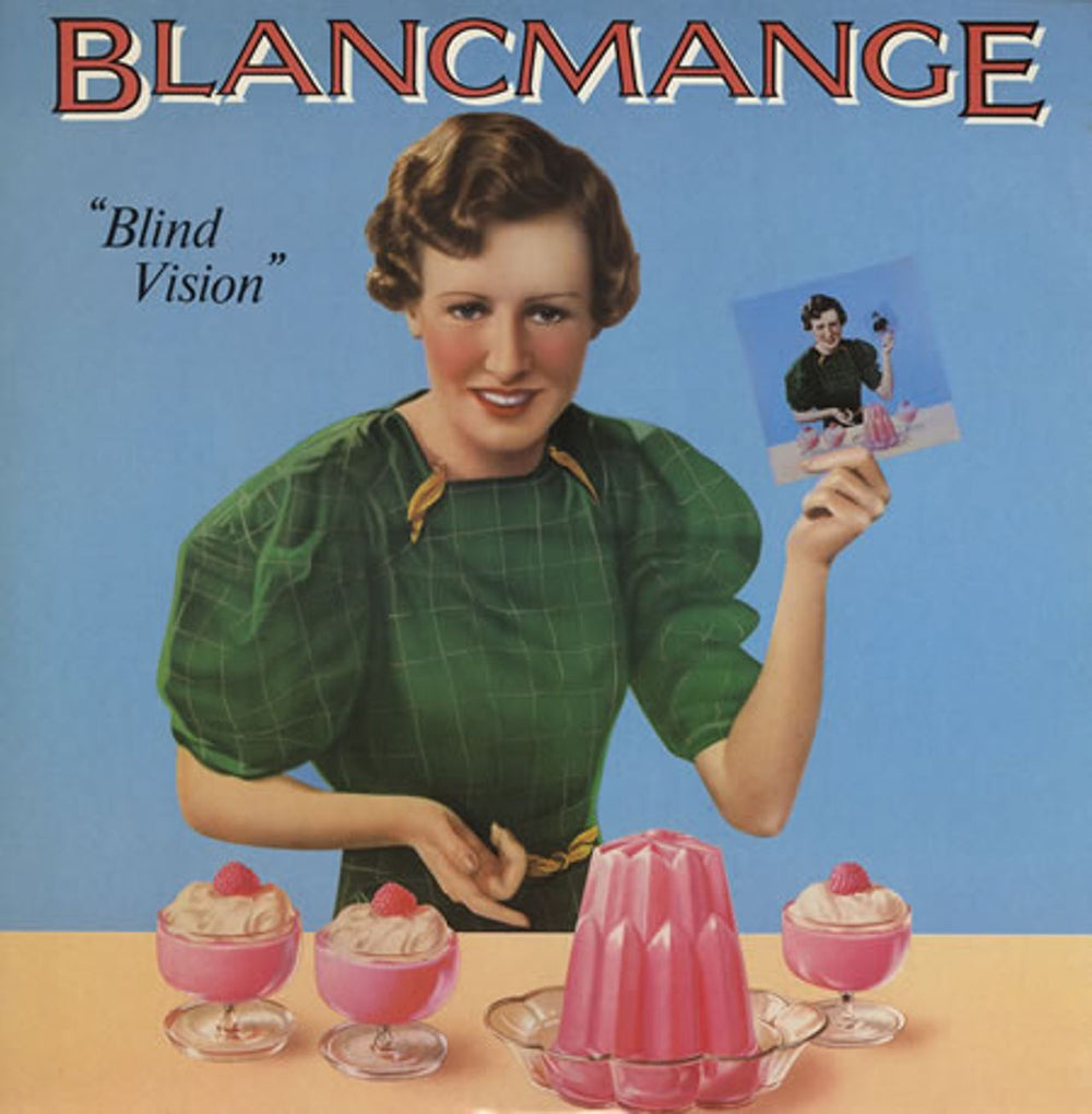 Blancmange Blind Vision UK 12" vinyl single (12 inch record / Maxi-single) BLANX5