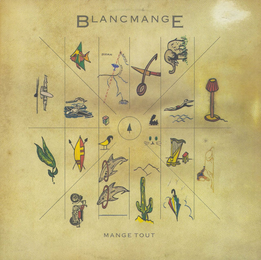 Blancmange Mange Tout UK vinyl LP album (LP record) SH8554