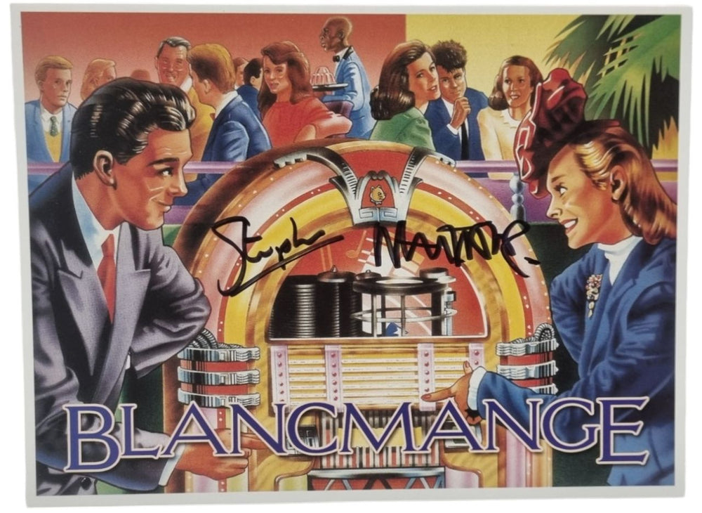 Blancmange The Blanc Tapes + Autographed Art Card UK CD Album Box Set