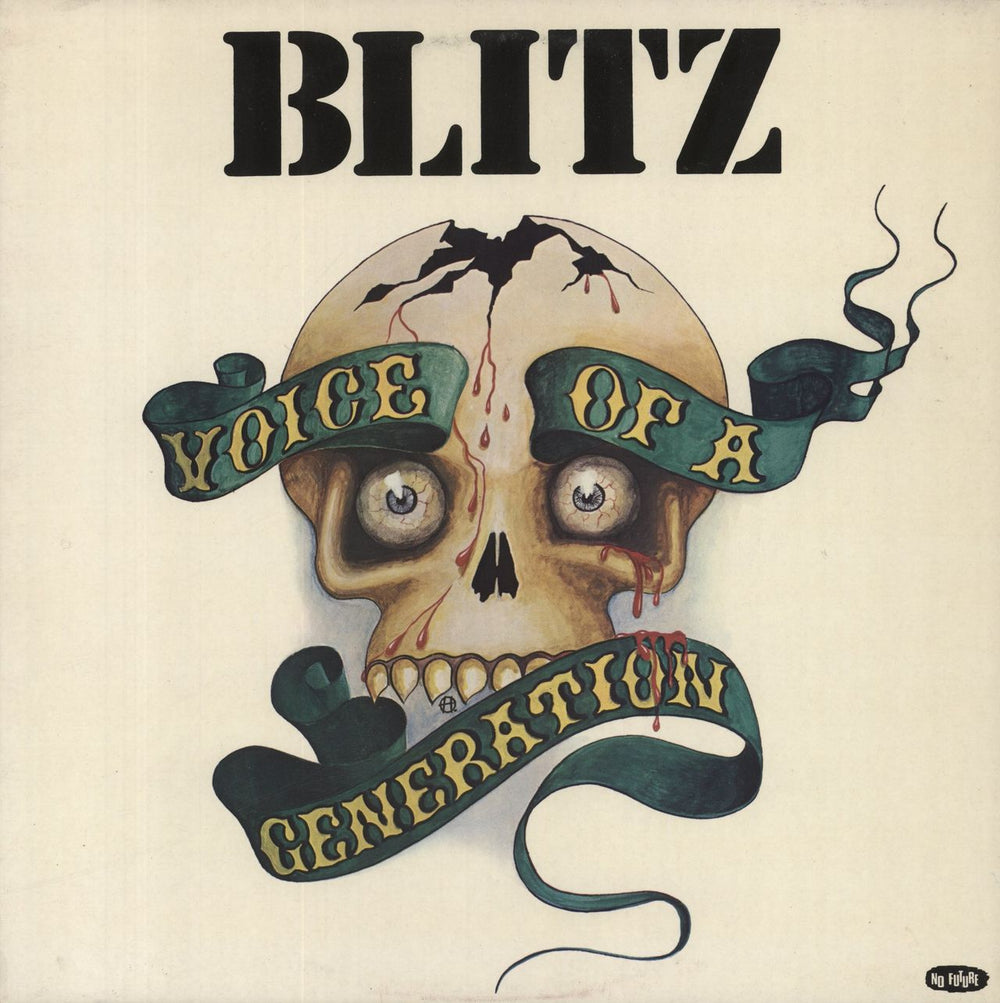 Blitz Voice Of A Generation + Inner - EX UK vinyl LP album (LP record) PUNK1