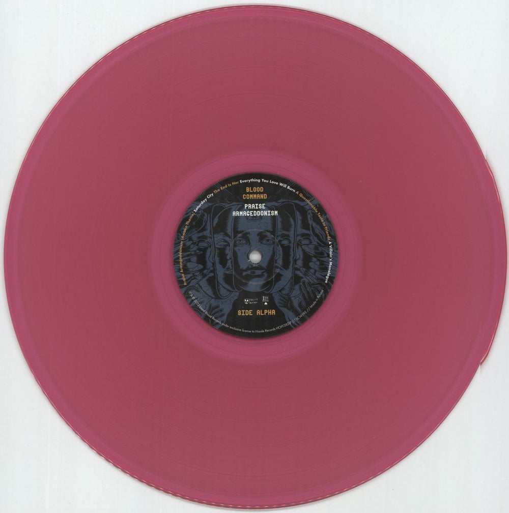 Blood Command Praise Armageddonism Polish vinyl LP album (LP record) 995LPPR876256