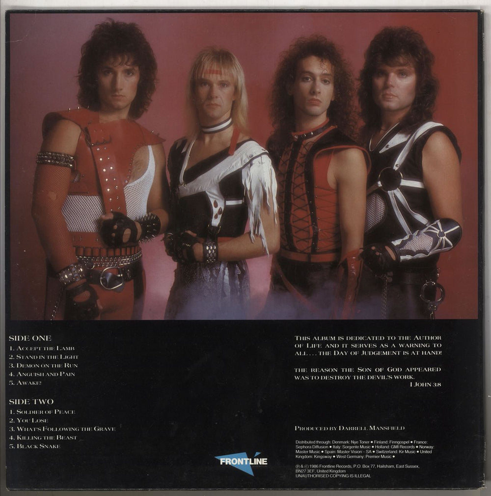 Bloodgood Bloodgood UK vinyl LP album (LP record) B9PLPBL543875