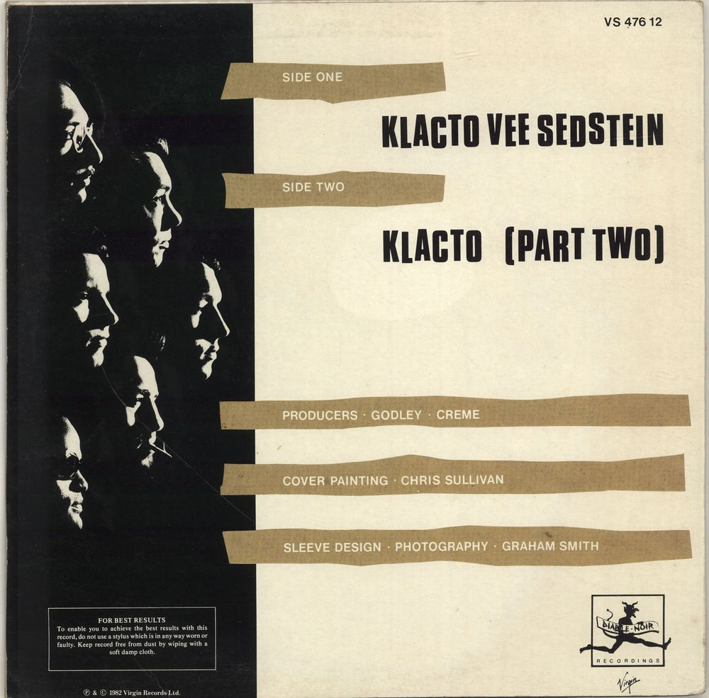 Blue Rondo A La Turk Klacto Vee Sedstein UK 12" vinyl single (12 inch record / Maxi-single)