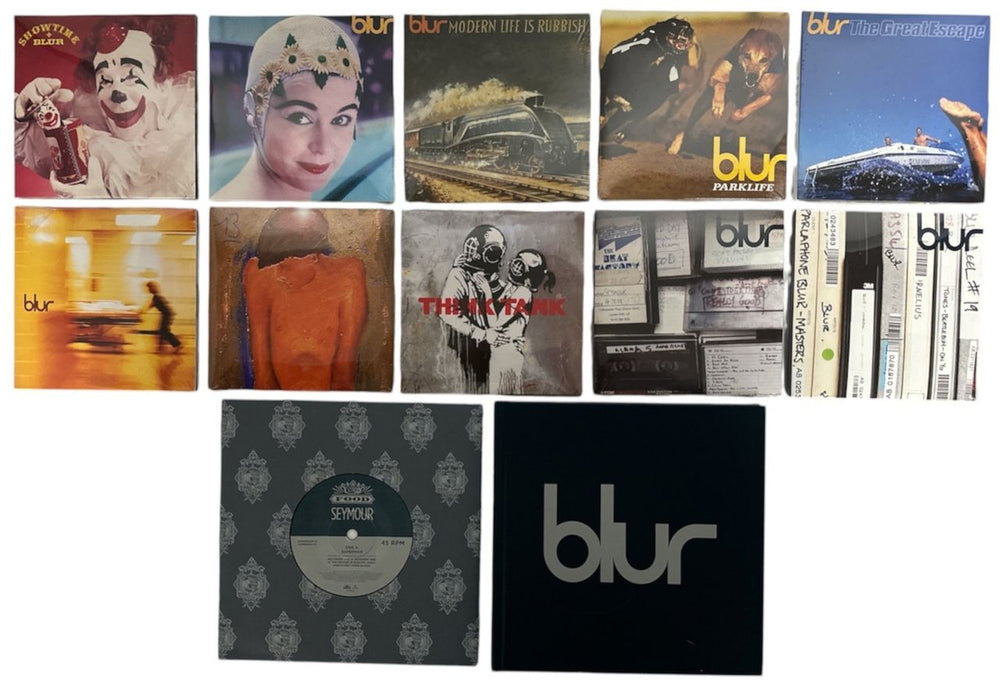 Blur Blur 21 - The Box UK CD Album Box Set BLRDXBL851591
