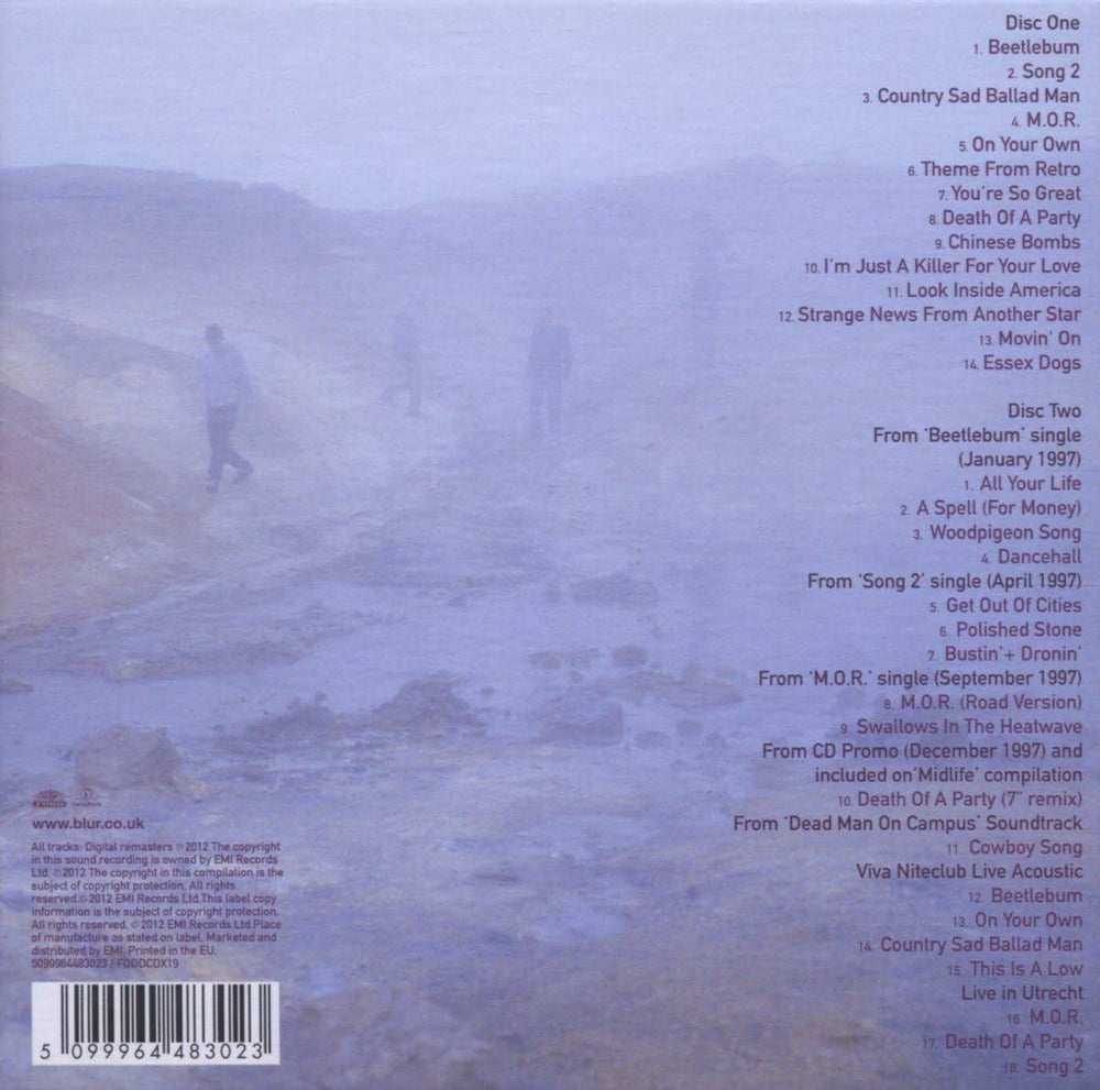 Blur Blur UK 2 CD album set (Double CD) 5099964483023