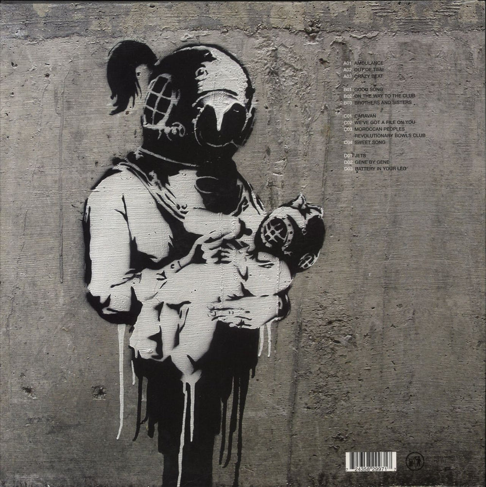 Blur Think Tank - 1st UK 2-LP vinyl record set (Double LP Album) 724358299717