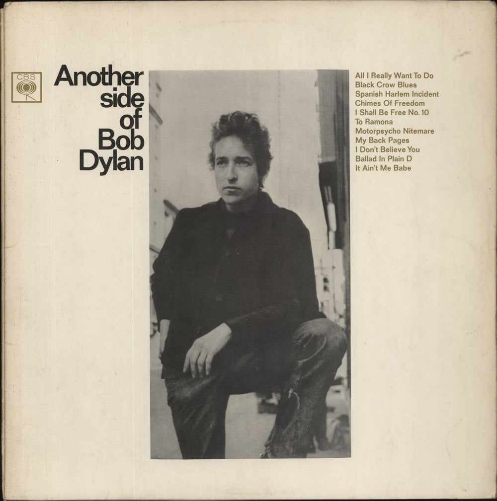 Bob Dylan Another Side Of Bob Dylan - 1st - Pasted - VG UK vinyl LP album (LP record) BPG62429