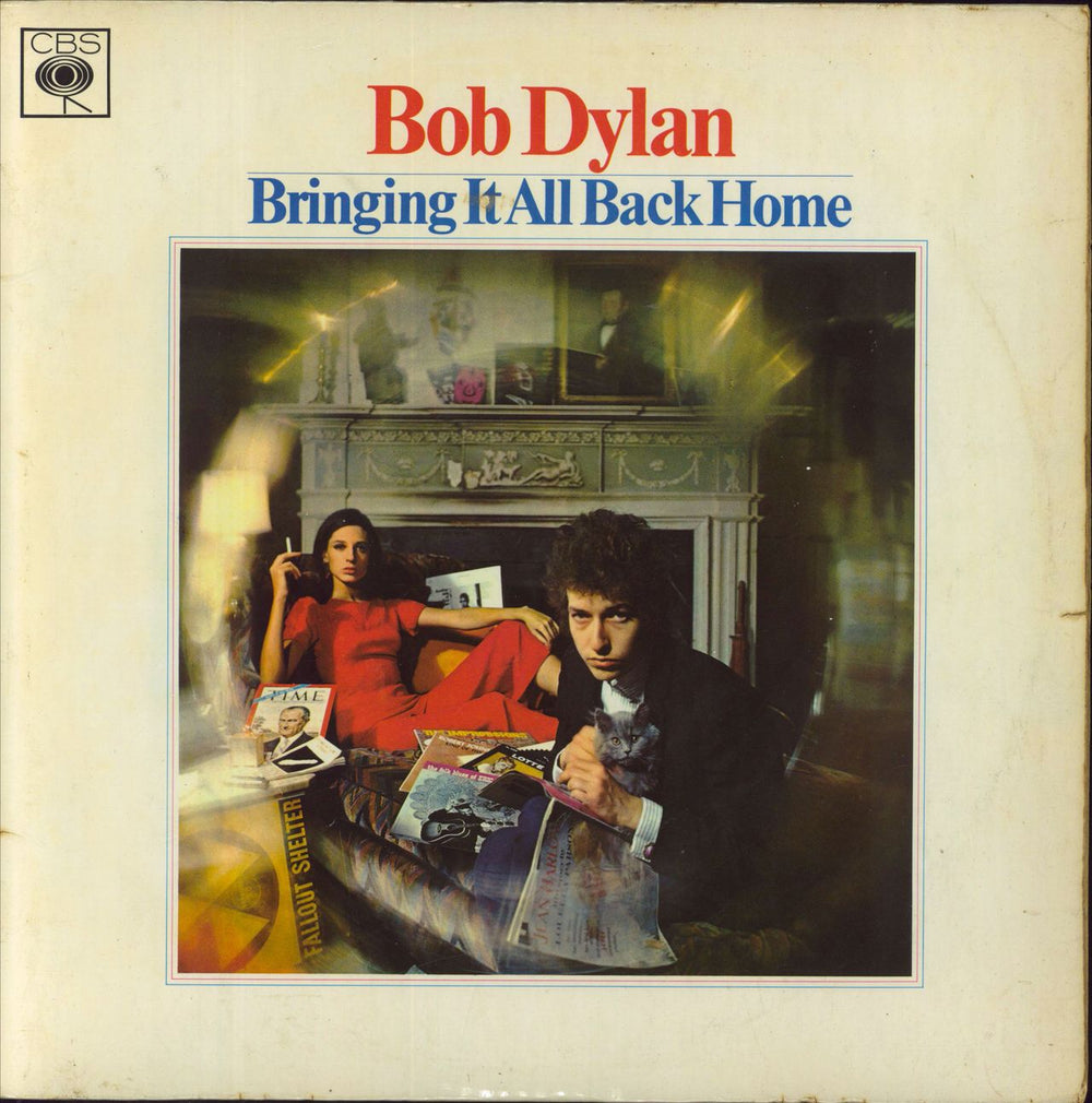 Bob Dylan Bringing It All Back Home - 1st - G UK vinyl LP album (LP record) BPG62515