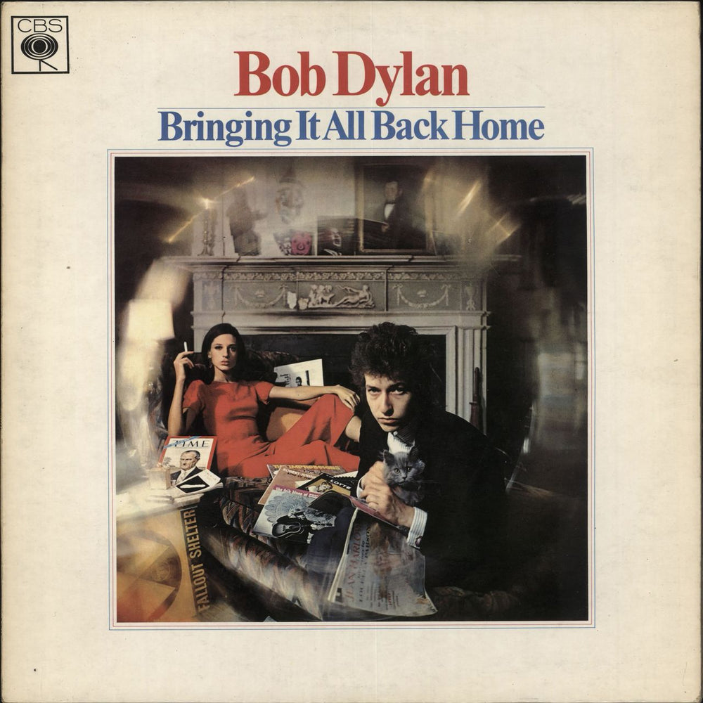 Bob Dylan Bringing It All Back Home - Early 70s - EX UK vinyl LP album (LP record) 62515