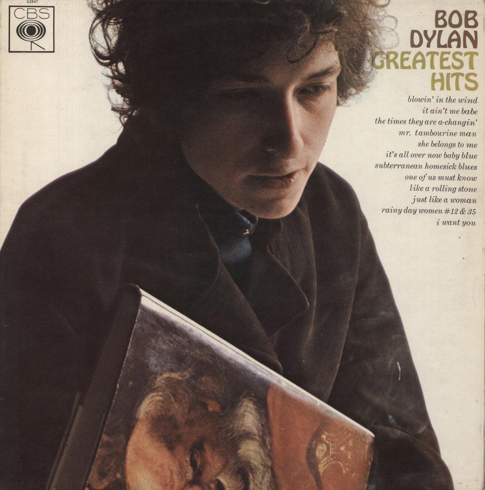 Bob Dylan Greatest Hits - 1st Stereo - E & J Day Sleeve UK vinyl LP album (LP record) 62847