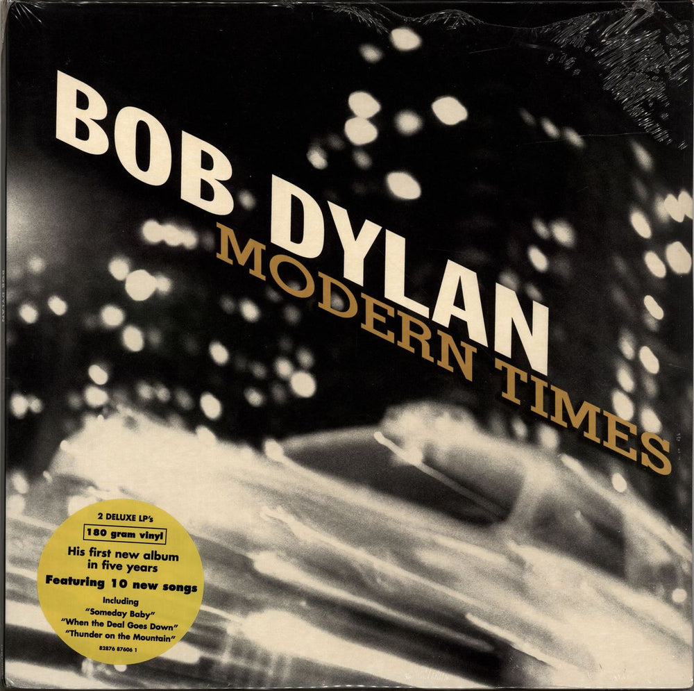 Bob Dylan Modern Times - 180gm UK 2-LP vinyl record set (Double LP Album) 82876876061