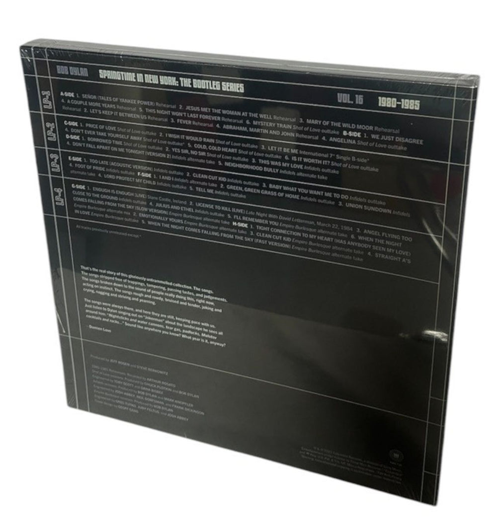 Bob Dylan Springtime In New York: The Bootleg Series Vol. 16 1980–1985 - Sealed + Mailer US Vinyl Box Set DYLVXSP862120