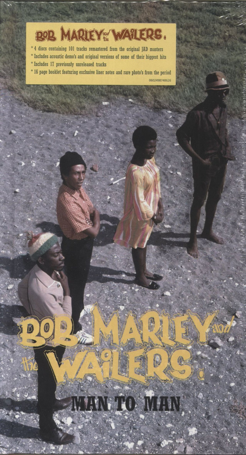 Bob Marley & The Wailers Man To Man - Sealed UK CD Album Box Set 0602498748626