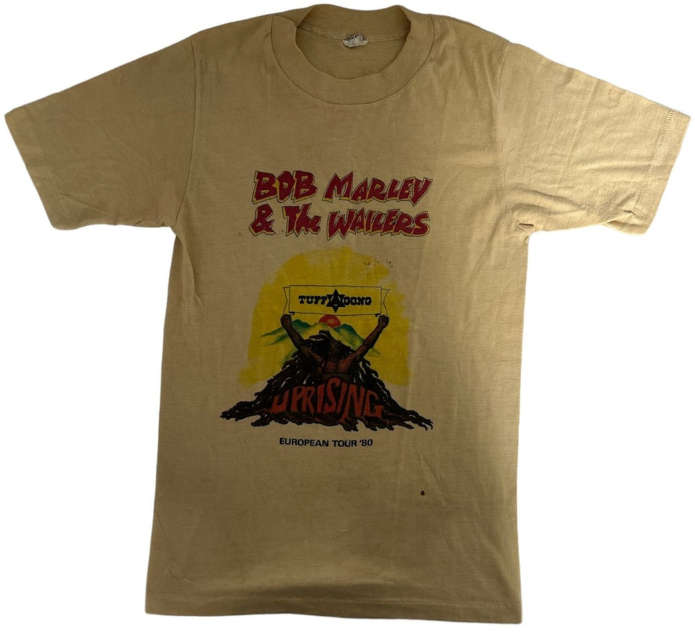 Bob Marley & The Wailers Uprising - European Tour '80 - S US t-shirt T-SHIRT