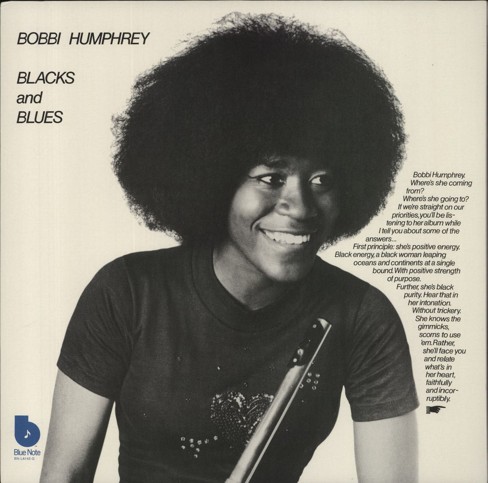 Bobbi Humphrey Blacks And Blues US vinyl LP album (LP record) 7752697