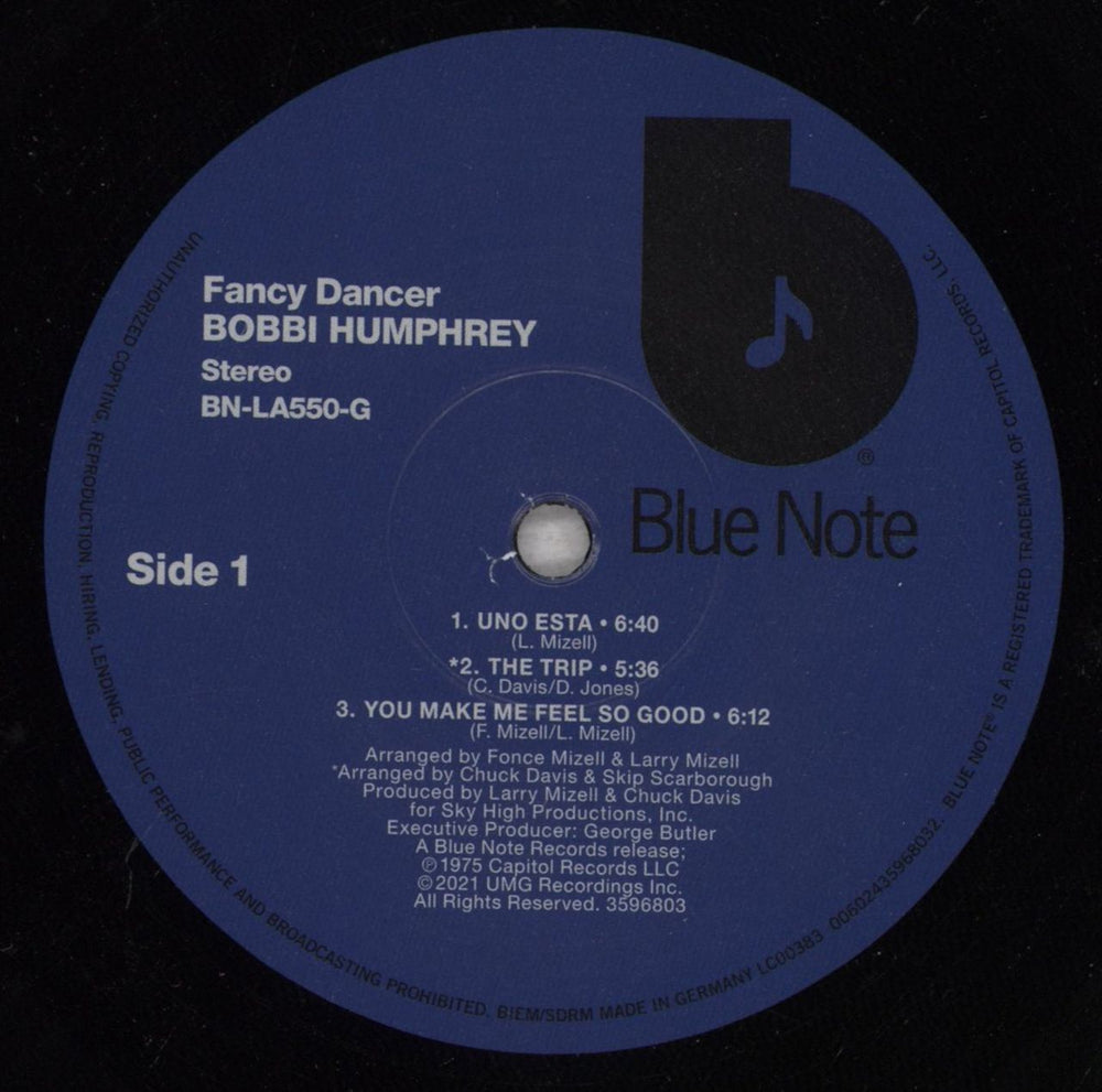 Bobbi Humphrey Fancy Dancer - 180gm UK vinyl LP album (LP record) B07LPFA845156