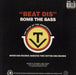 Bomb The Bass Beat Dis UK 12" vinyl single (12 inch record / Maxi-single) 5016026201012