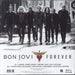 Bon Jovi Forever - Red & Clear Half / Half Vinyl - Sealed + Signed Art Print UK vinyl LP album (LP record) 602465377019