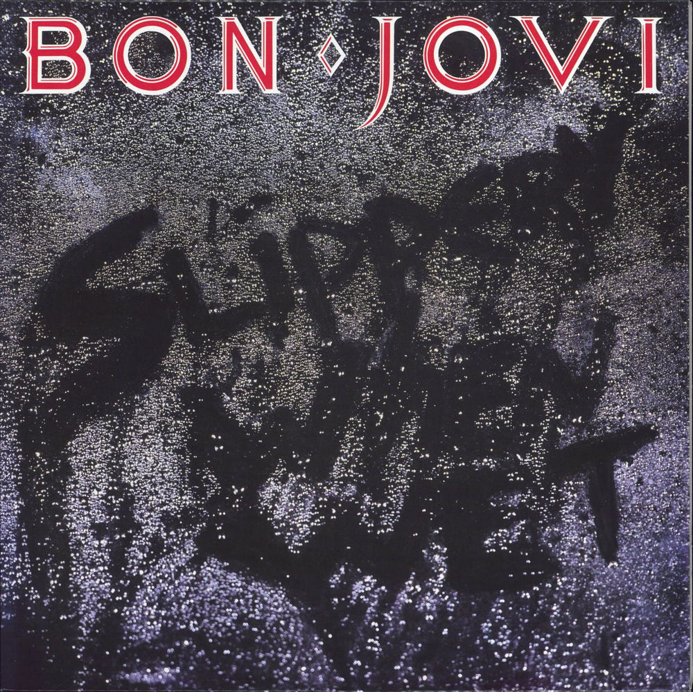 Bon Jovi Slippery When Wet - 180gram Vinyl UK vinyl LP album (LP record) 06025470292-1 (8)