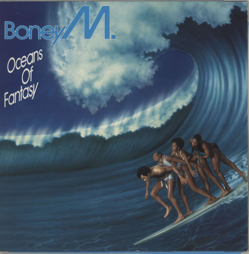 Boney M Oceans Of Fantasy UK vinyl LP album (LP record) K50610