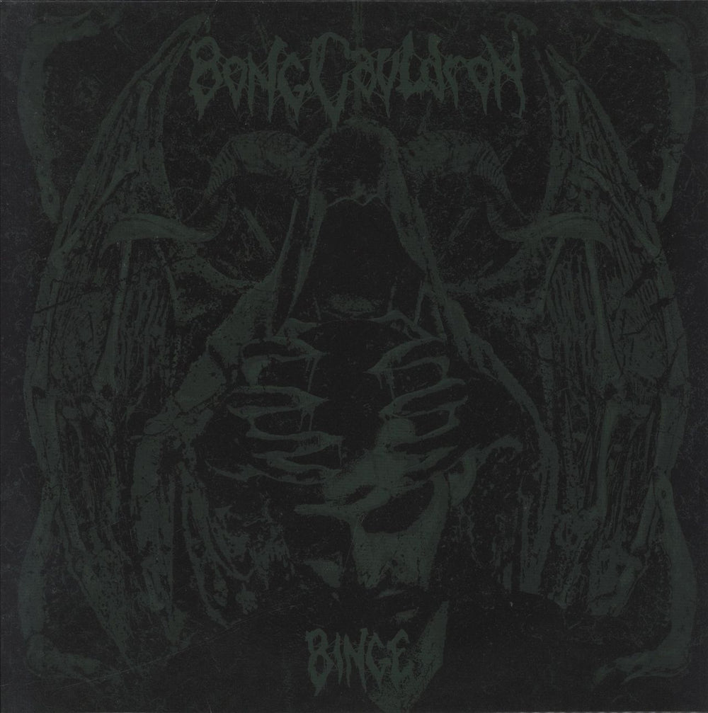 Bongcauldron Binge - Green Vinyl UK vinyl LP album (LP record) APF0010