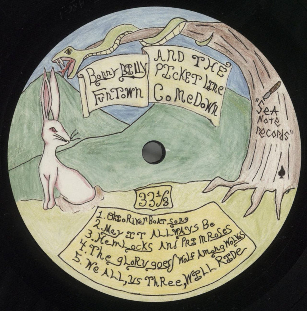 Bonnie Prince Billy Funtown Comedown UK vinyl LP album (LP record) BPBLPFU857230