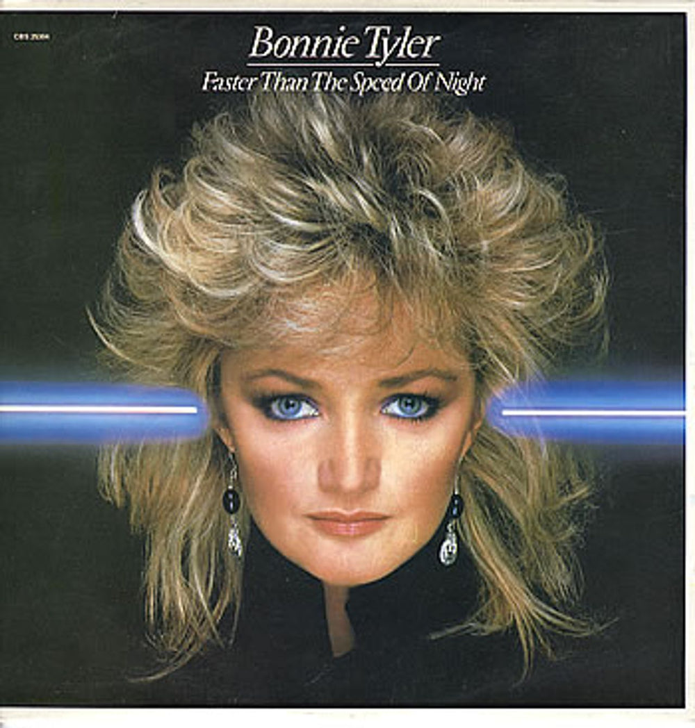 Bonnie Tyler Faster Than The Speed Of Night Israeli vinyl LP album (LP record) CBS25304