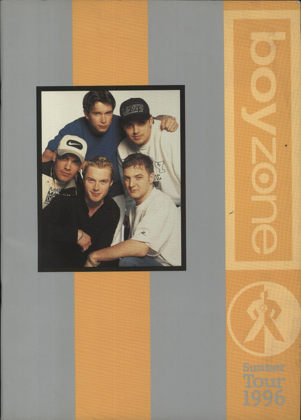 Boyzone Summer Tour 1996 UK tour programme TOUR PROGRAM