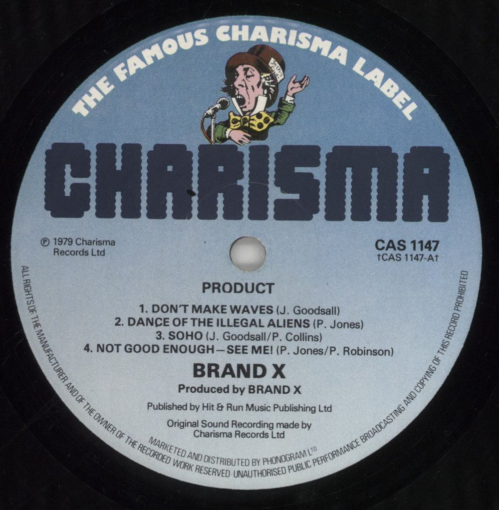 Brand X Product UK vinyl LP album (LP record) BDXLPPR264115