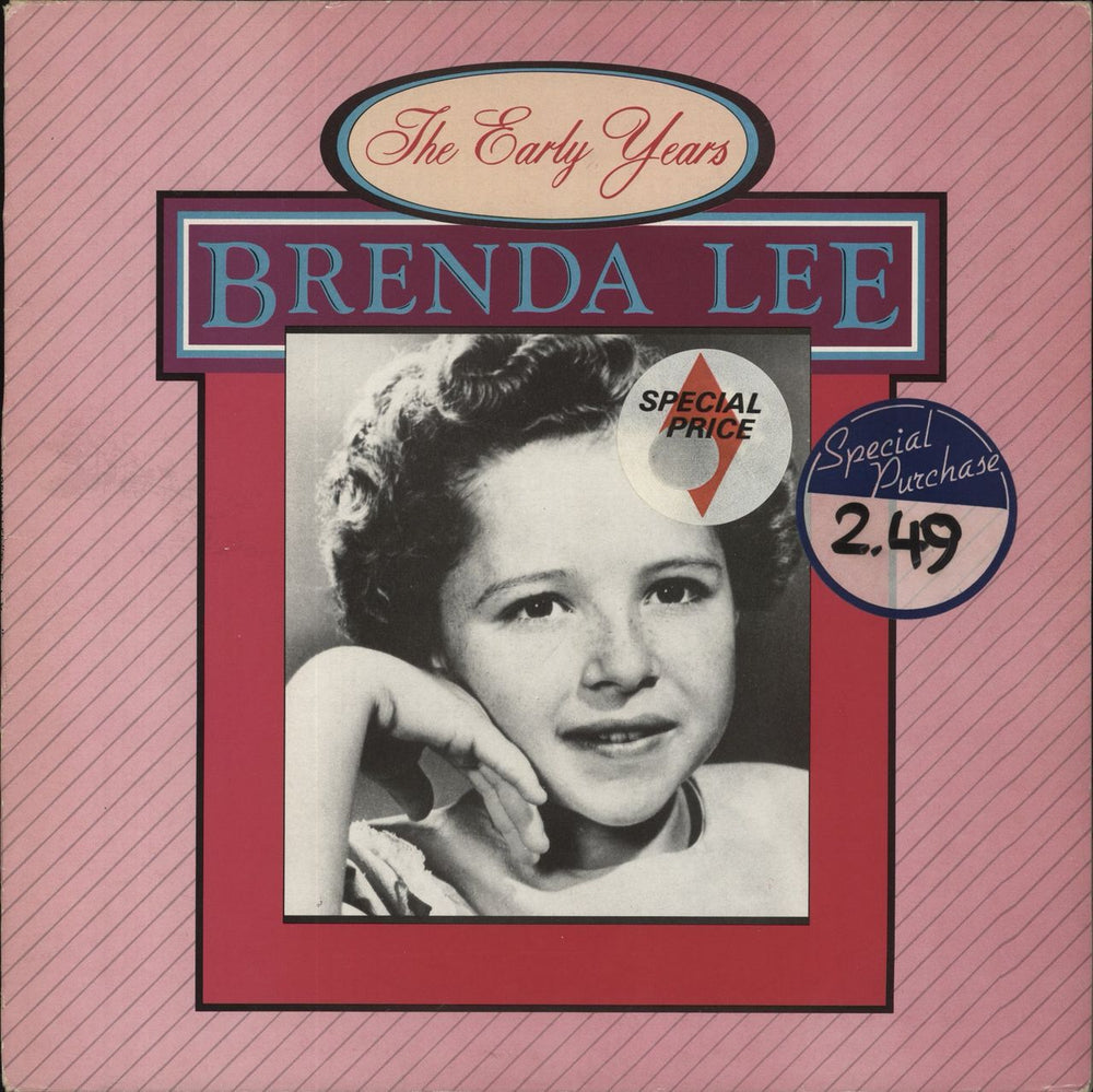 Brenda Lee The Early Years UK vinyl LP album (LP record) MCL1792