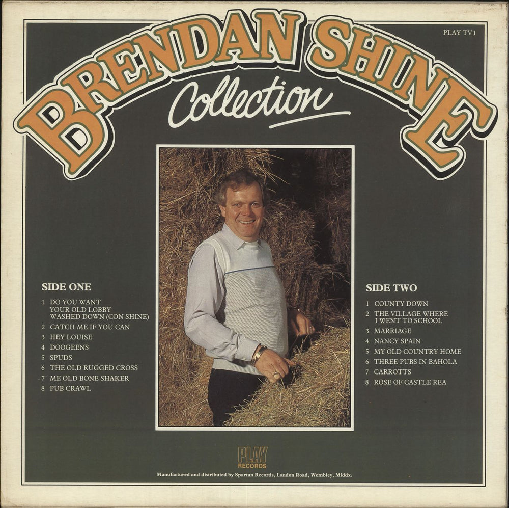 Brendan Shine The Brendan Shine Collection UK vinyl LP album (LP record)
