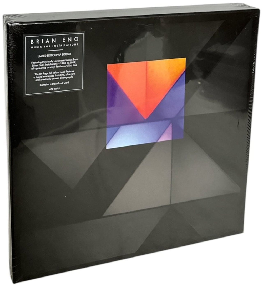 Brian Eno Music For Installations - Sealed UK Vinyl Box Set 672407-5