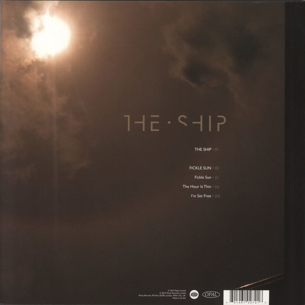 Brian Eno The Ship UK 2-LP vinyl record set (Double LP Album) 801061027216