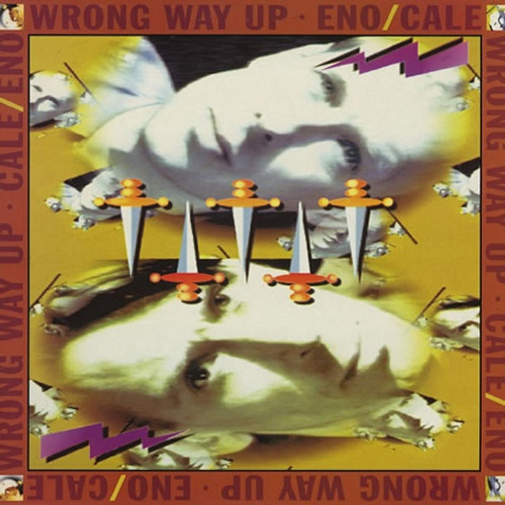 Brian Eno Wrong Way Up UK vinyl LP album (LP record) LAND12