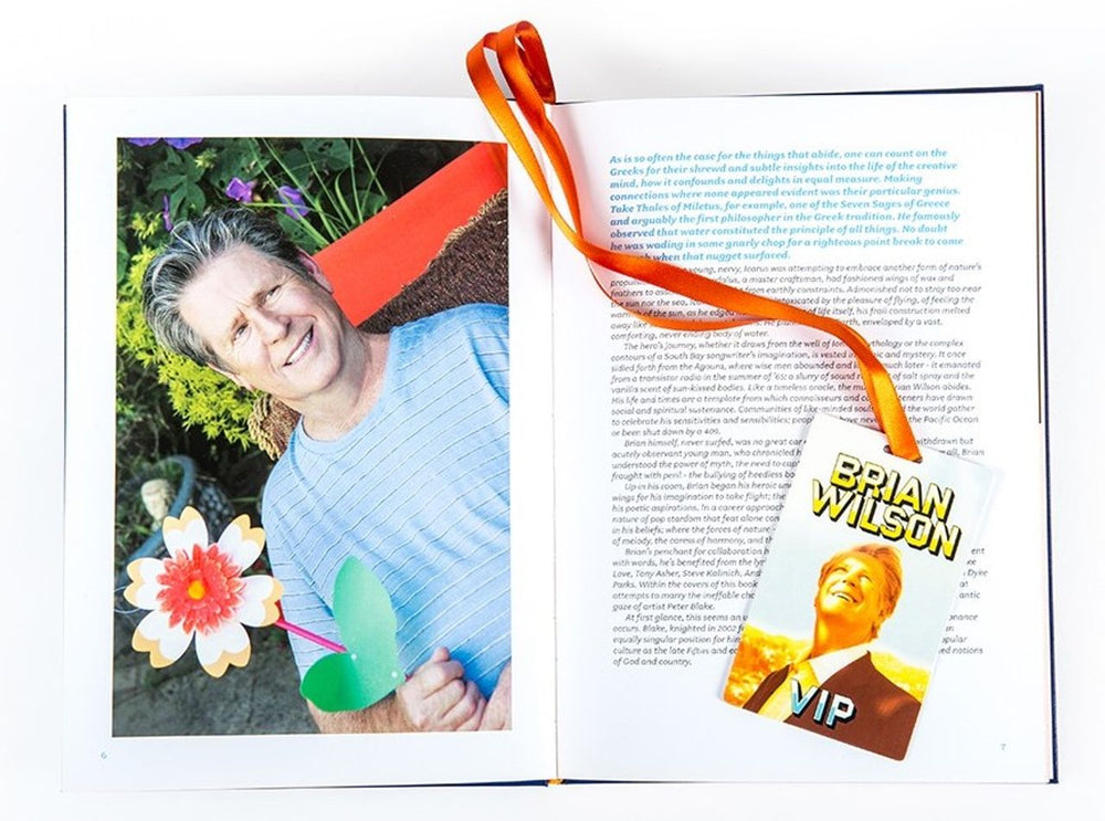 Brian Wilson That Lucky Old Sun - Autographed UK book