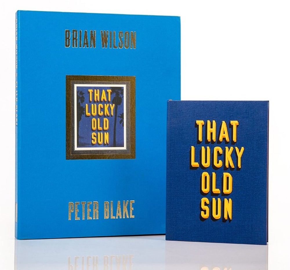 Brian Wilson That Lucky Old Sun - Autographed UK book 9781905662128