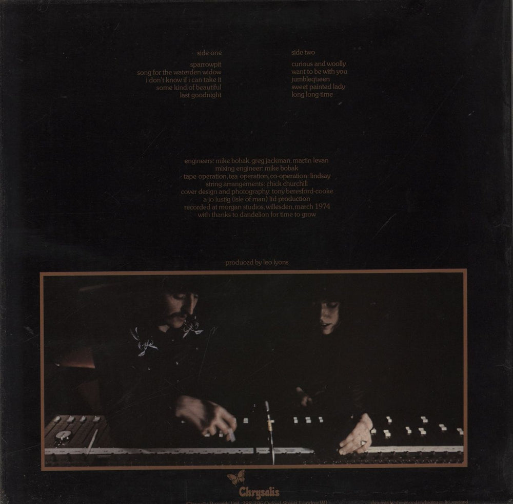 Bridget St John Jumblequeen UK vinyl LP album (LP record)