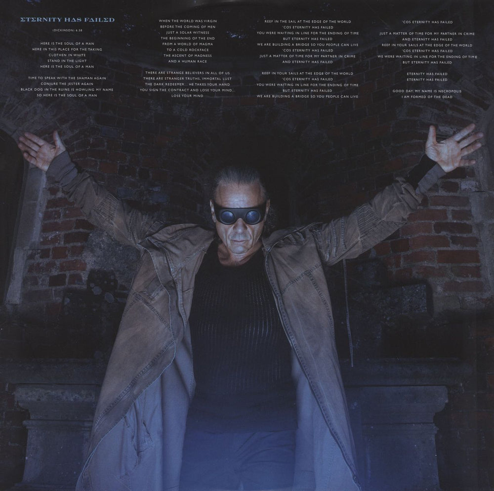 Bruce Dickinson The Mandrake Project - Black Vinyl - Embossed Cover UK 2-LP vinyl record set (Double LP Album)