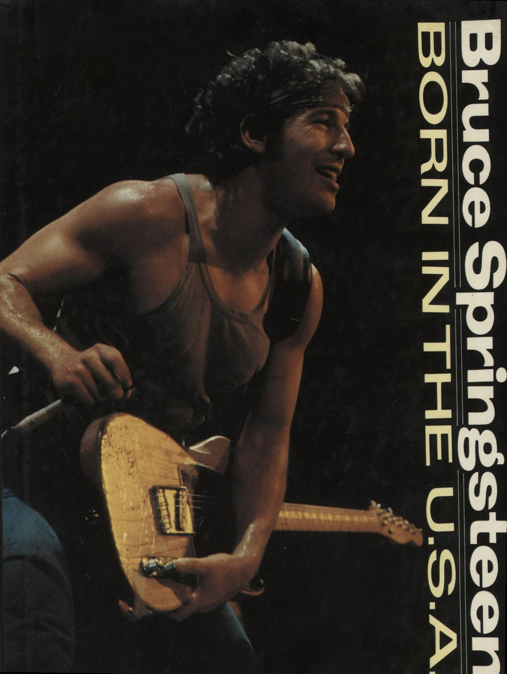 Bruce Springsteen Born In The U.S.A. UK book ISBN0-283-99314-6